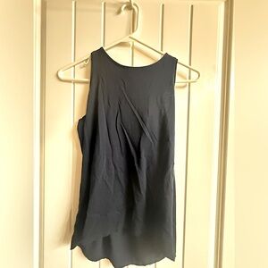 LOFT Black Sleeveless Tank Top Classic Style